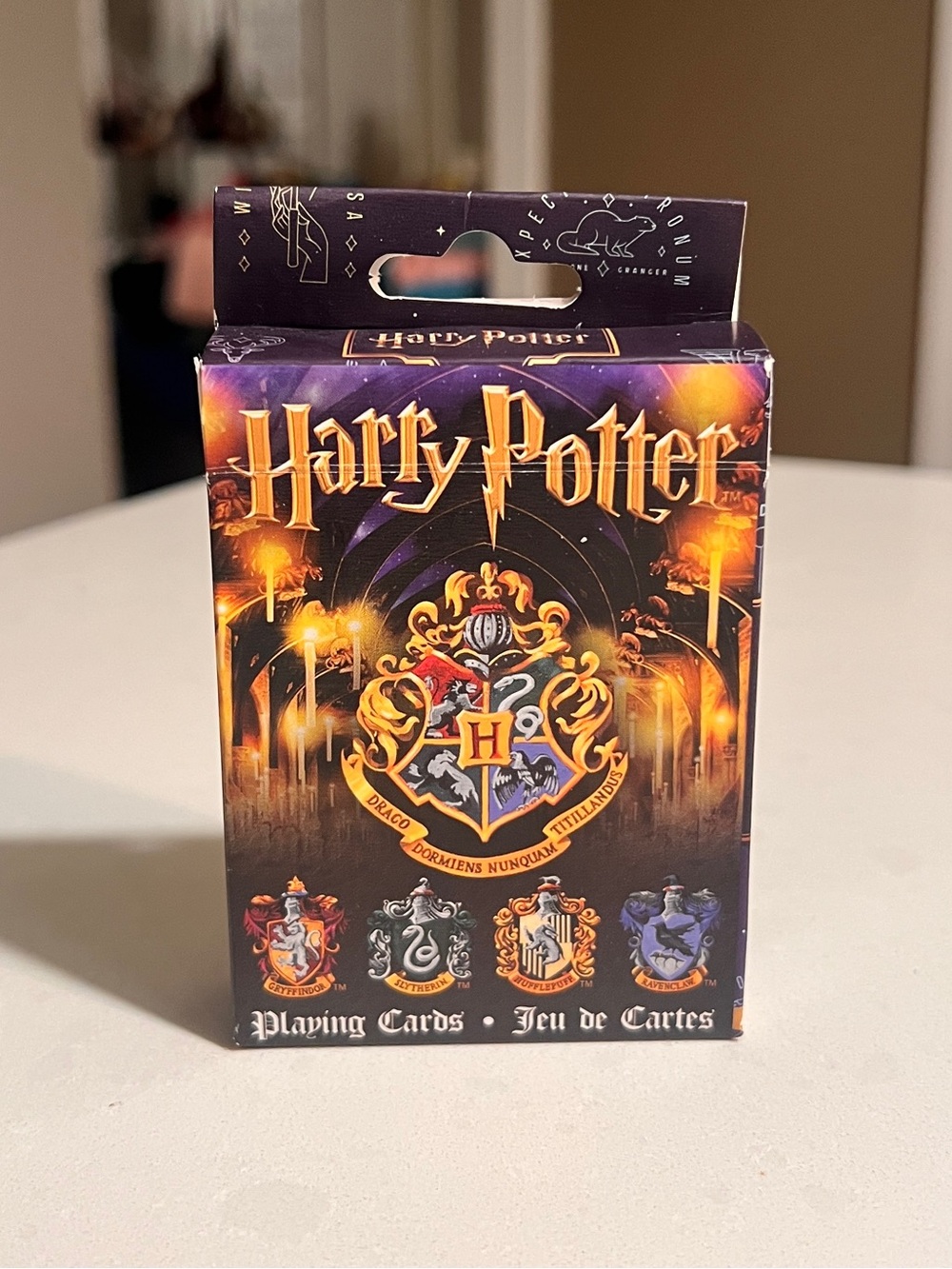 Warner Bros. Harry Potter Deck - Purple & Gold Packaging